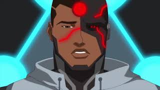 Metron's Chair Purges Fatherbox From Victor Stone (Cyborg)  -  Young Justice Outsiders
