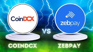 CoinDCX VS Zebpay Comparison - Which one is Better?