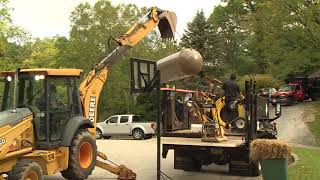 Propane Tank Install