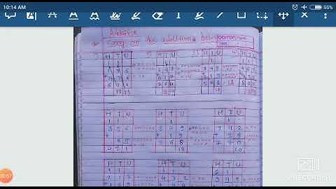 Std.3rd Sub Maths Addition by carrying over  Part =3
