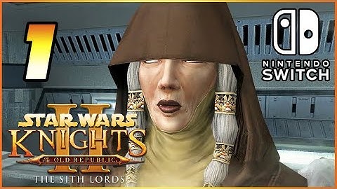 Star Wars: Knights of the Old Republic II - The Sith Lords Part 1 (Switch)  No Commentary