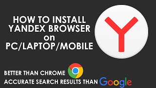 How to Install Yandex Browser PC/Mobile (Better than Chrome, Better Search Engine than Google) screenshot 4