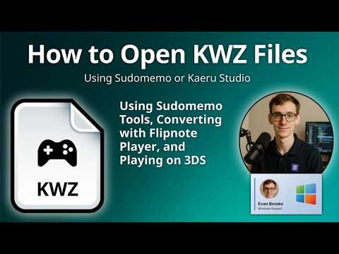 How to Open KWZ Files (Flipnote Studio 3D)