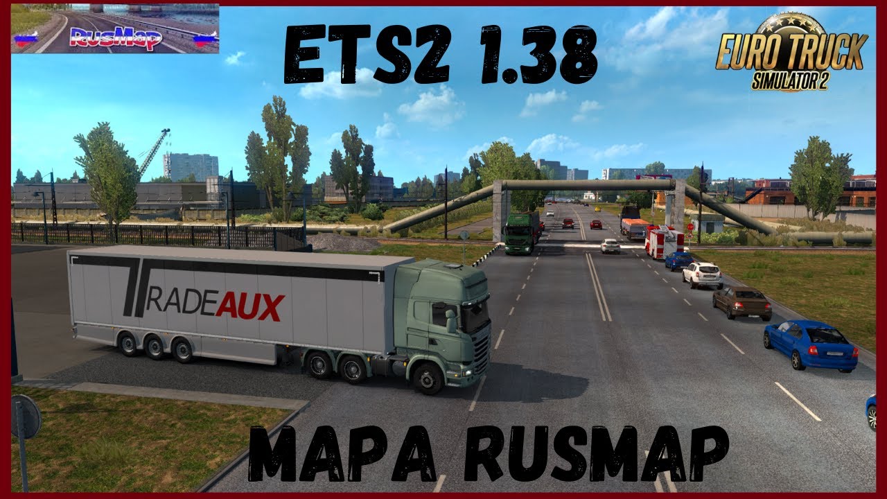 ETS2 1.38 / RUSMAP / CONHEÇENDO COM O PRINCIPE DAS ESTRADAS  KKK / NÃO PERCA