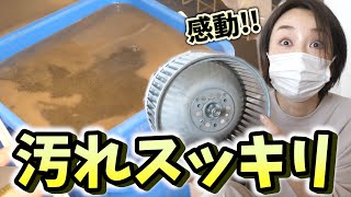 【3年間放置…】プロに掃除を頼んだら汚れがとんでもなかった・・・【エアコン・レンジフード】