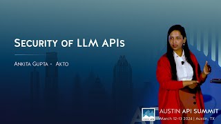 Security of LLM APIs
