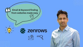 Email Keyword Finding Using Zenrows