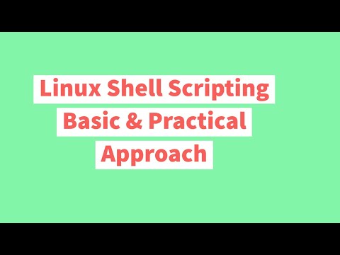 Introduction to Linux Shell Scripting basics. Simple & practical approach