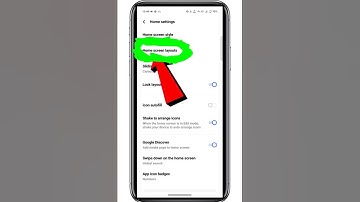 How to change home screen layout on vivo T4x 5g || Home screen layout change kaise kare in #shorts