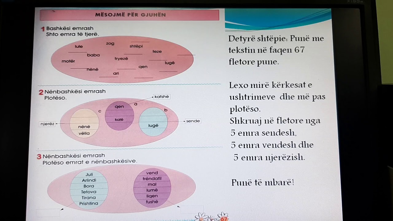 Emra njrëzish, sendesh, kafshësh.