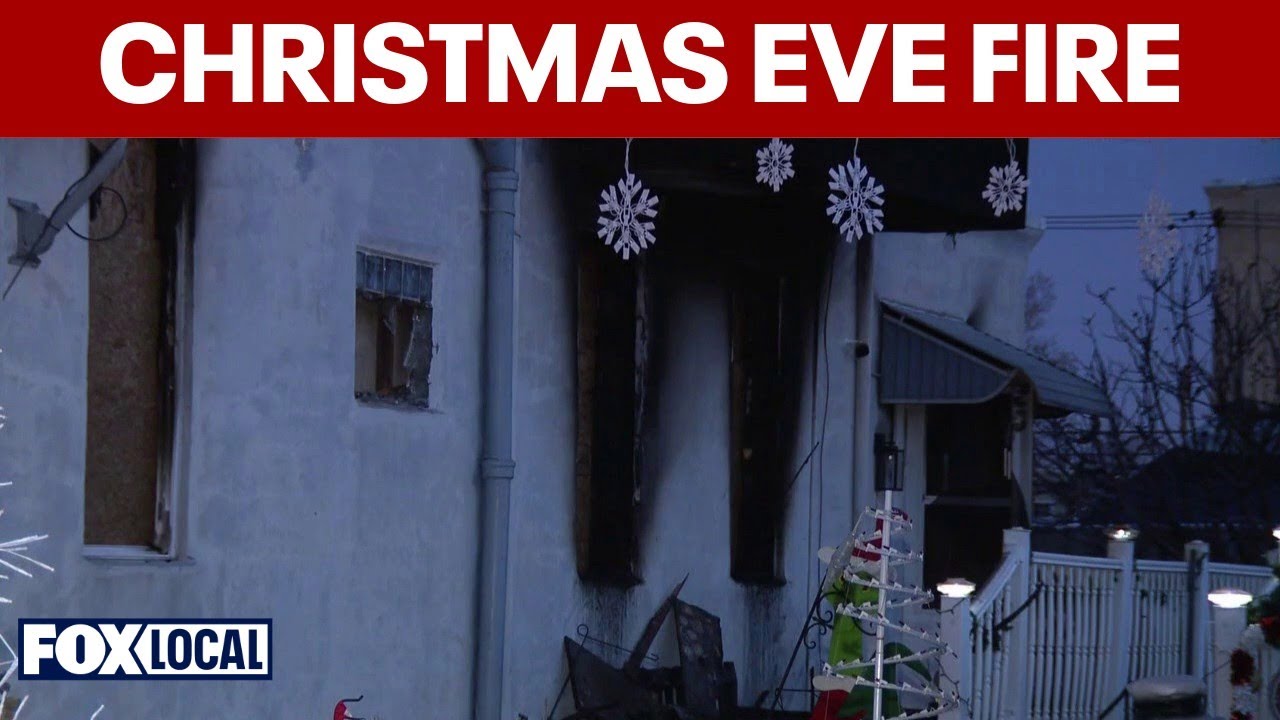 North Philly family displaced on Christmas Eve after house bursts into flames