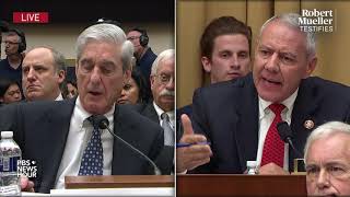 Rep. ken buck, r-colo., pushed former special counsel robert mueller
during a house judiciary committee hearing about whether president
donald trump could be...