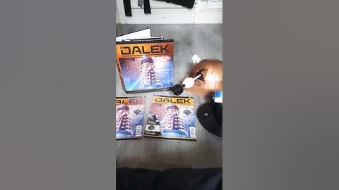 Build the dalek (parts 11 - 18) Hatchette partworks #dalek #doctorwho