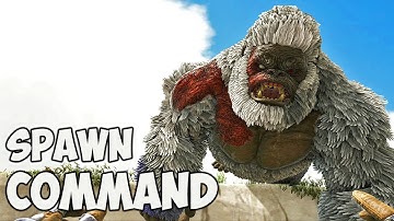 Megapithecus Boss ARK Spawn COMMAND | How To Summon MEGAPITHECUS BOSS Ark CODE 2023