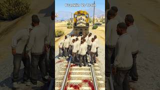 Franklin Vs Train |Gta V gameplay