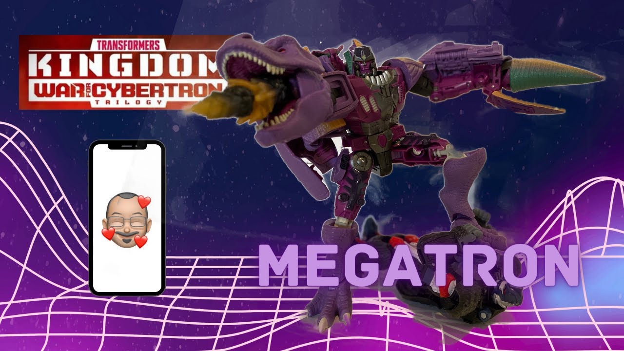 Transformers Kingdom Megatron Review YouTube