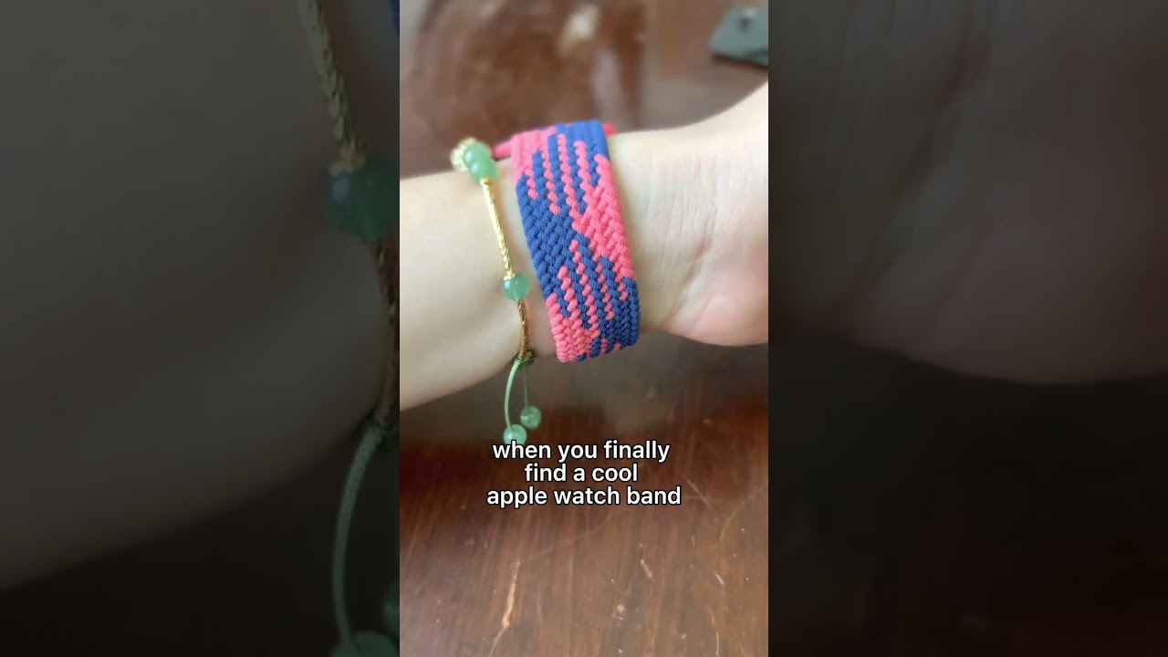 Ambro Colorful Nylon Elastic Apple Watch Band | The best quality 😍👌