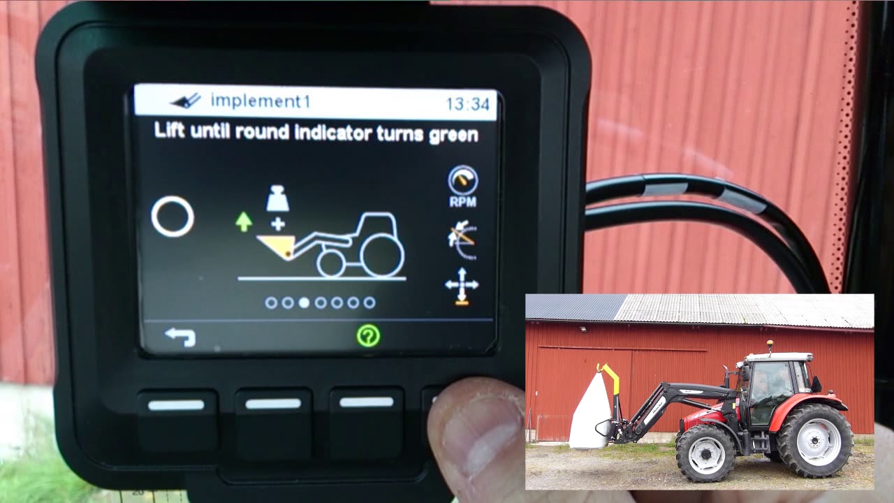 Q-companion for Quicke front loaders - Calibrate Weighing (ENG)