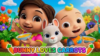 Yes Yes Veggies 🥕🐰 | Hungry Easter Bunny Song