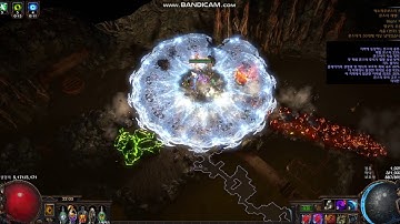 Path of Exile 3.8 Blight 360-degree Freezing pulse 16T mino