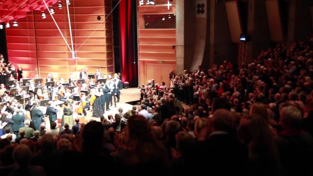 Aida in Grieghallen, overwhelming response from the audience