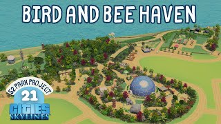 Bird and Bee Haven - a tropical beauty | Cities Skylines – 52 Parks