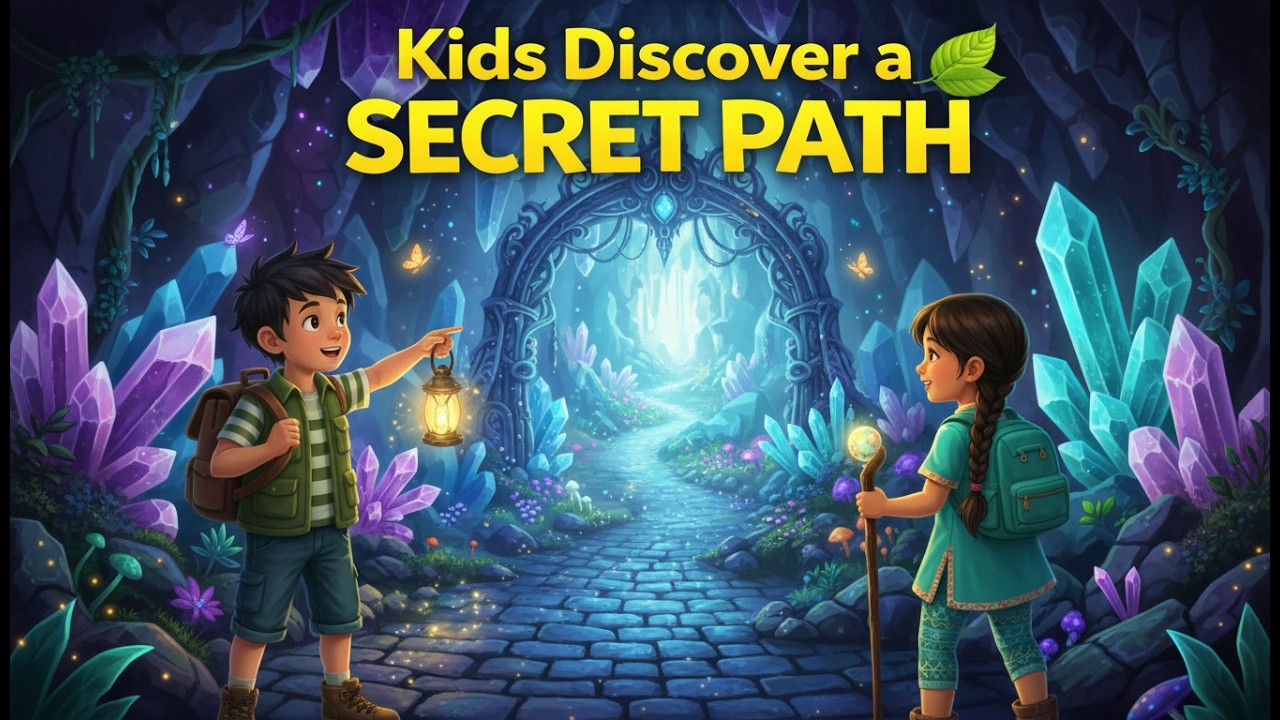The Secret Forest Path Only Kids Can Find 🌿  A Magical Forest Journey for Kids
