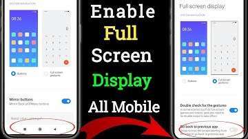How To Enable iOS Swipe Gestures In Any Android Mobile || Enable Full Screen Gestures In Android ?