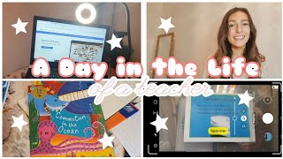 A Day in the Life of a Teacher | Working from Home | Remote Learning | UK Teacher Vlog | Primary