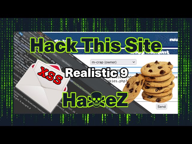 Hack This Site: Realistic Web Mission – Level 9