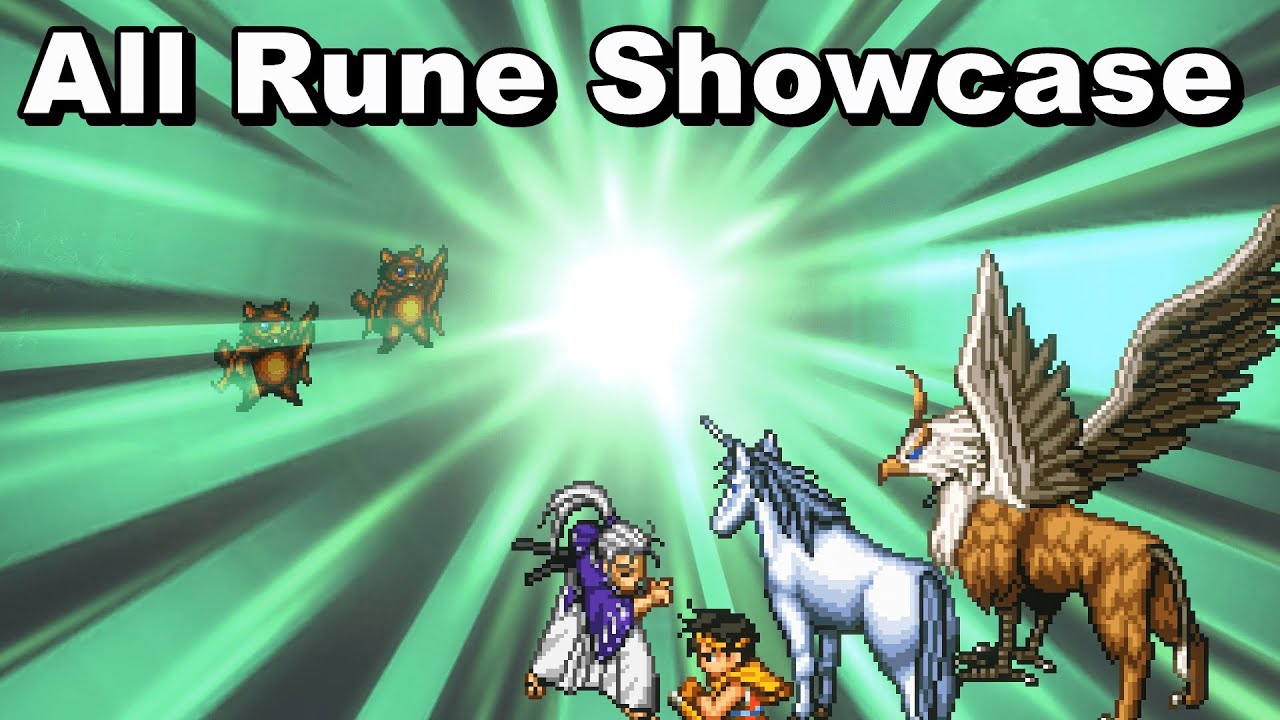 Suikoden II HD Remaster - All Rune Showcase - YouTube