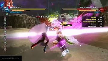 DRAGON BALL XENOVERSE 2 - extended Android 21 combo