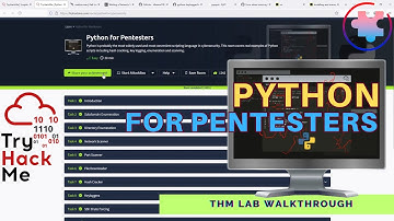 Python for Pentesters (THM Walkthrough)