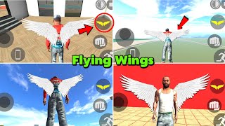 Flying Wings Option In Indian Bike Driving 3d | Indian Bike Driving 3d Flying Wings Cheat Code 