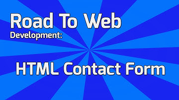 How to build a Contact Form in HTML5