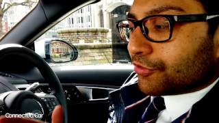 Connected Car:   InControl Apps demo in the Jaguar F-Type