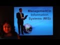 What is MIS (Management of Information Systems)