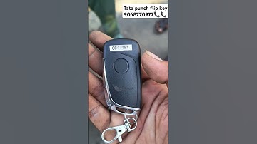 Tata punch flip key programming success all car