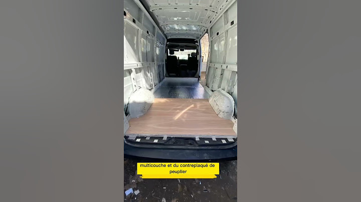 PLANCHER FOURGON AMÉNAGÉ #aménagement #vanlife #aménagéunvéhicule #camionaménagé #diycamper
