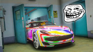 CARRERA TROLL PERO YO CREO MIS PROPIAS SOLUCIONES!!! - GTA 5 ONLINE