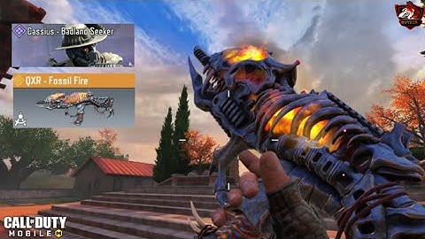 New "Deadly Game Draw" Opening | "Cassius - Badland Seeker" & "QXR - Fossil Fire" Gameplay - CODM