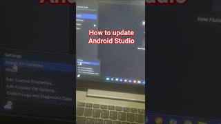 How to update Android Studio for Windows #shorts