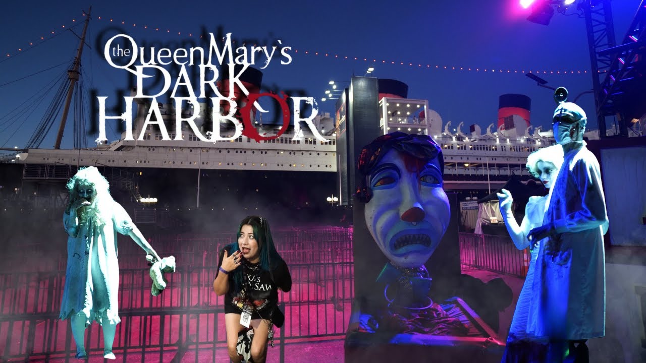 The Queen Mary: Dark Harbor 2025 - YouTube