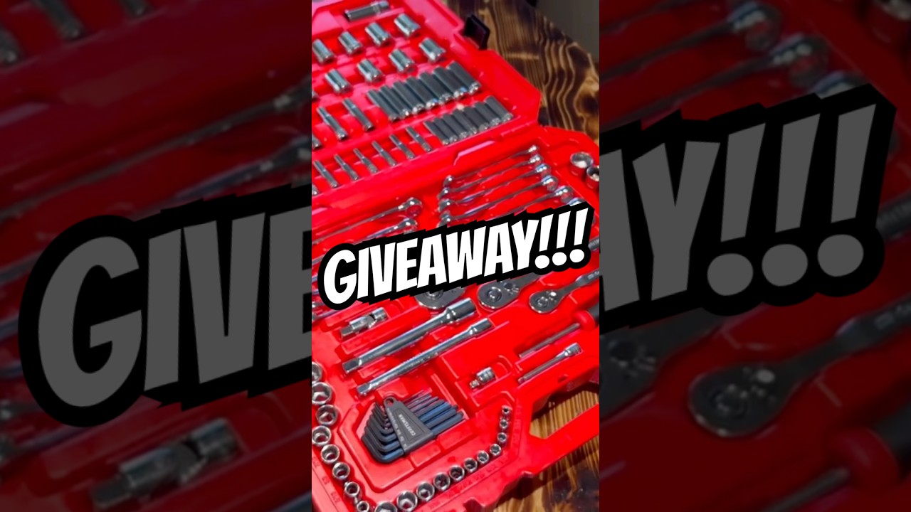 Giving away a free 159pc mechanic toolset 