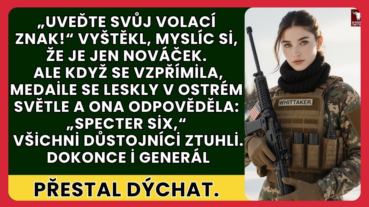 Generál chtěl její volací znak — když řekla „Specter Six“ celá místnost ztichla.