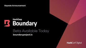 HashiConf Digital Keynote - Boundary