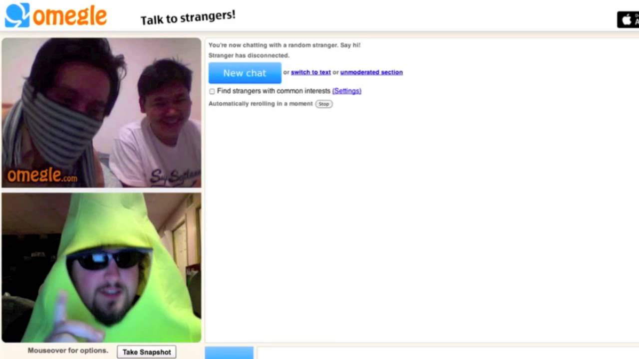 HOT GIRLS ON OMEGLE LOVE BANANAS! Omegle & Chatroulette YouTube
