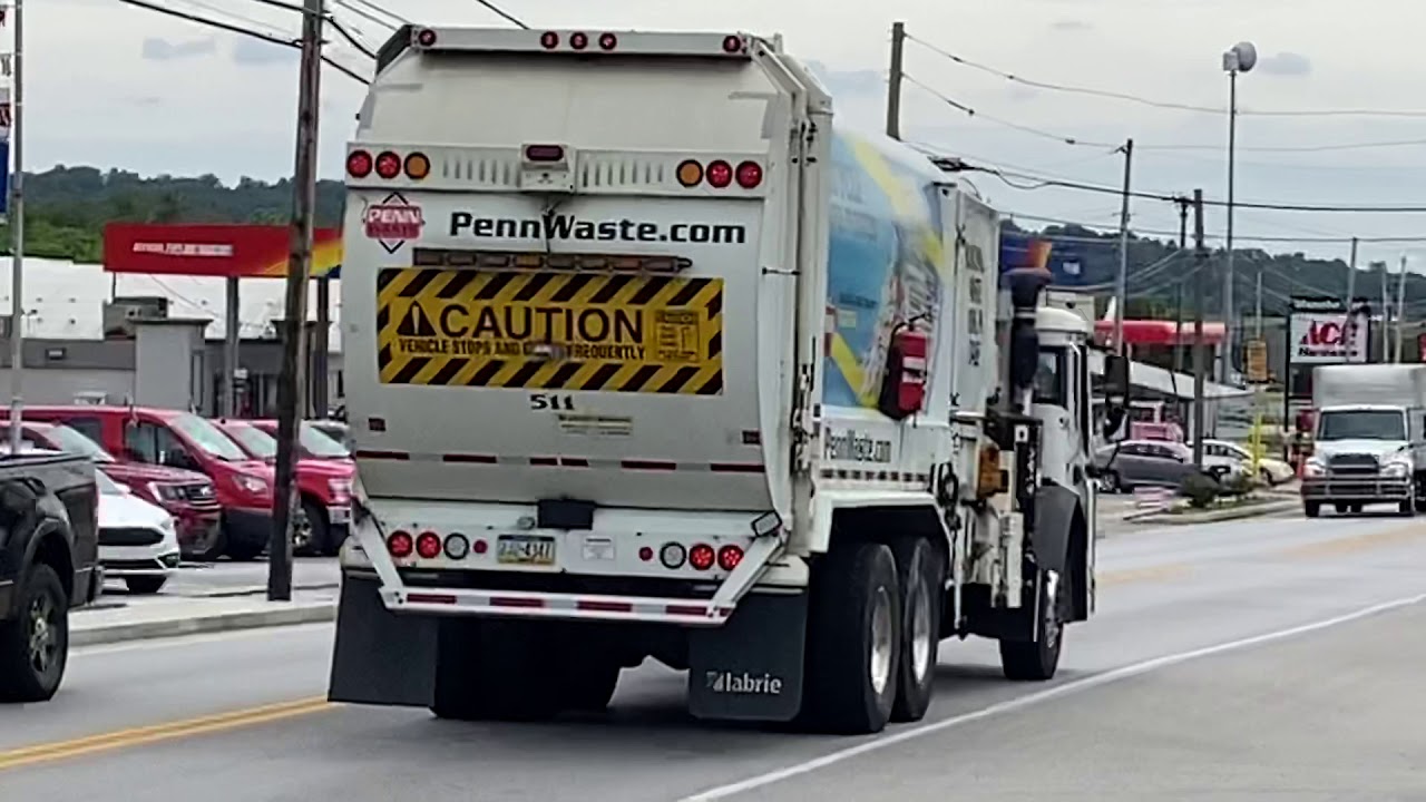 Penn Waste Recycle Truck 6/17/20 YouTube