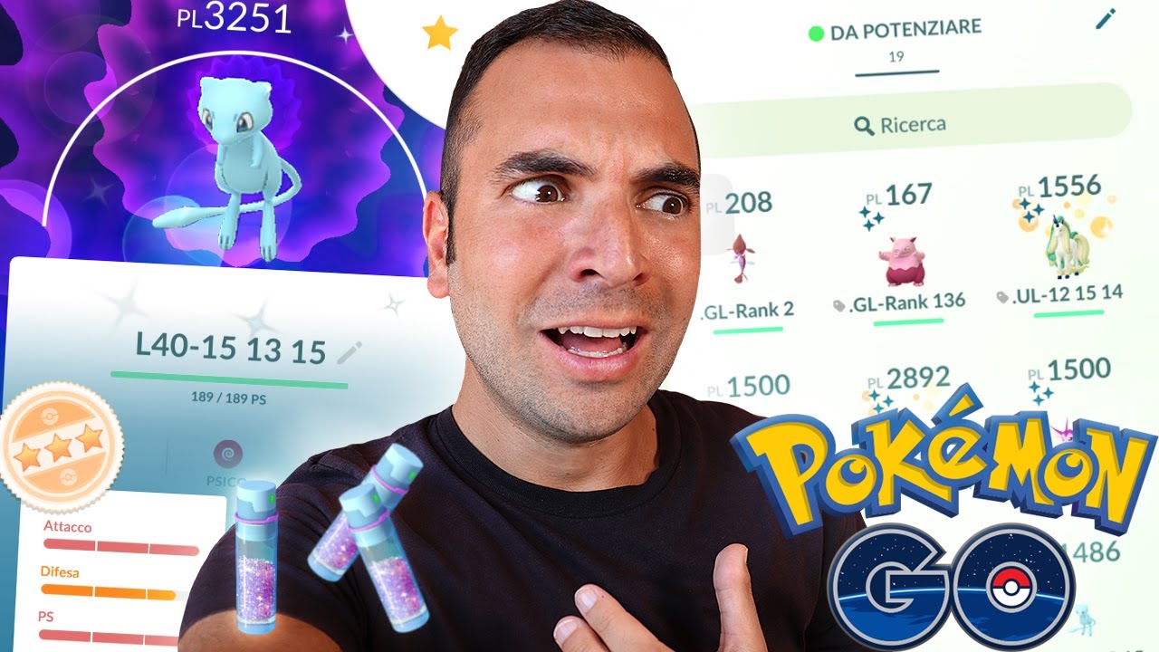 POTENZIO MEW SHINY e spendo 2 MILIONI di POLVERE DI STELLE! - Pokémon GO