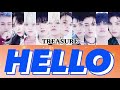 TREASURE(트레저)-HELLO-【和訳 日本語字幕 カナルビ 歌詞】lyrics 가사